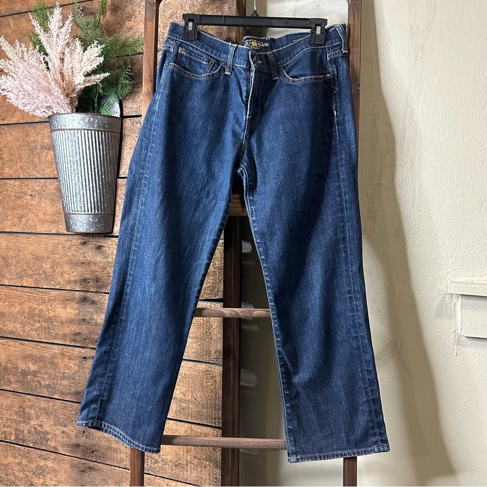Lucky Brand Cropped Flap Pocket Jeans Women’s size 12
